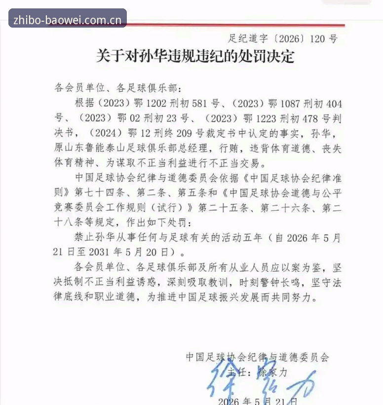 2026宝威娱乐下载教程 中国足协第三批禁足名单详解:从俱乐部高管到球员的行业震荡
